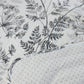 Black and White Floral Cotton Quilt