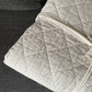 Queen Size Neutral Ivory Color 100% Cotton Quilt