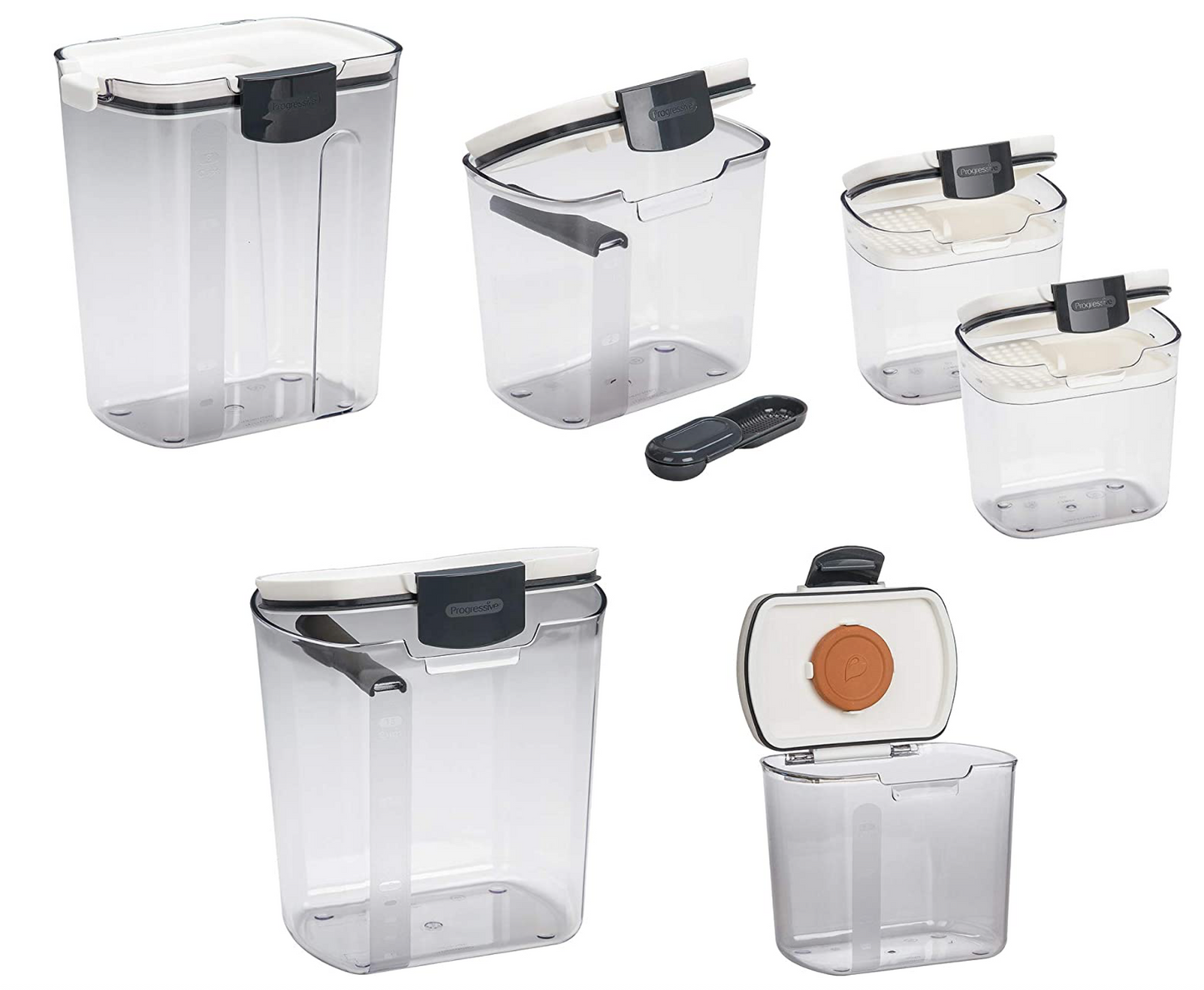 Food Storage Containers (Set of 6)