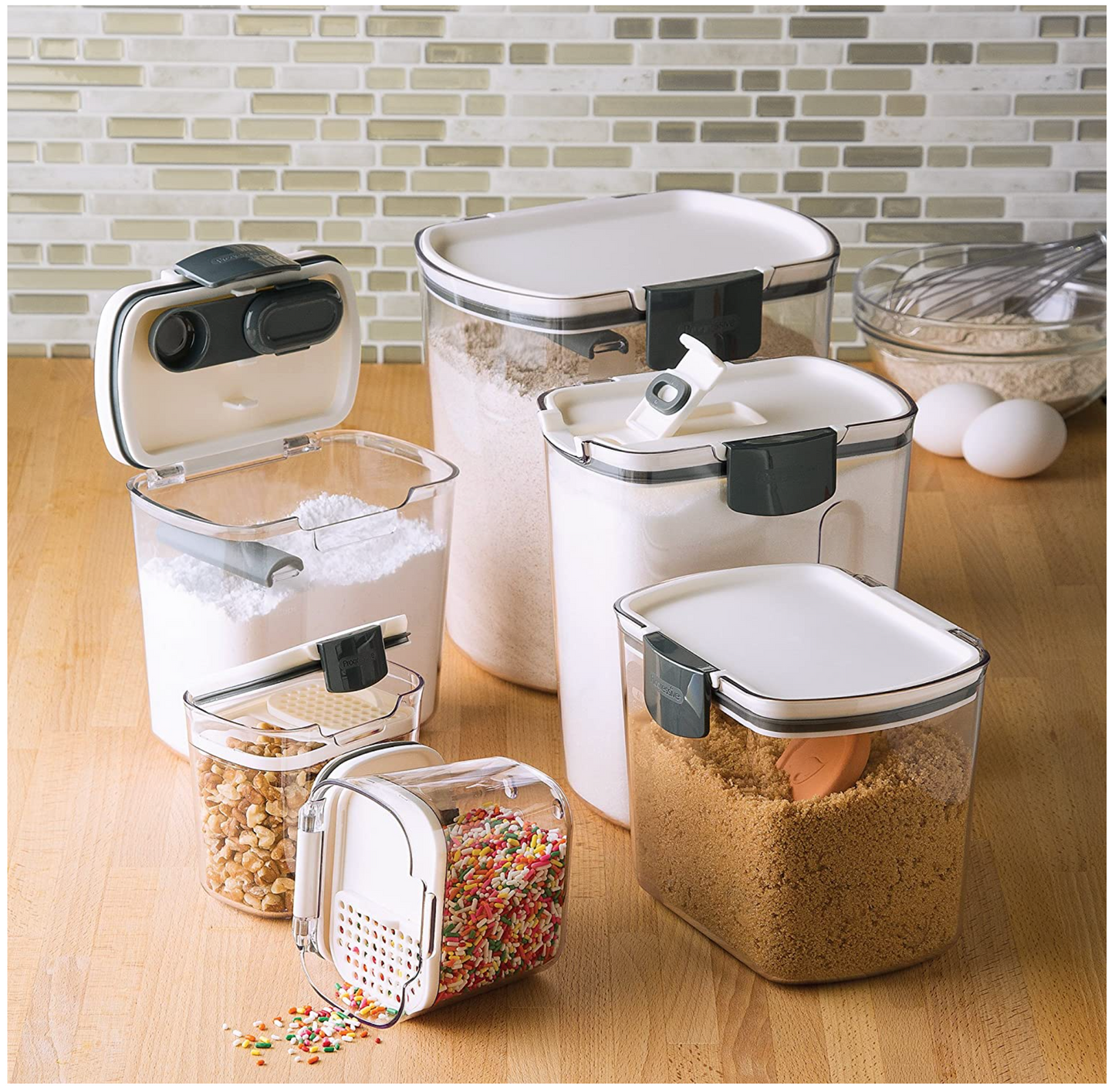 Food Storage Containers (Set of 6)