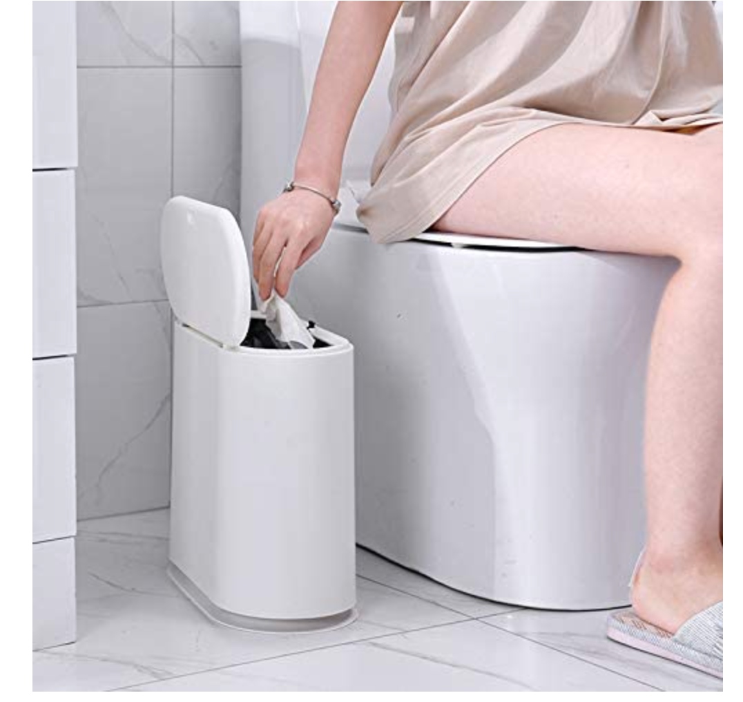 Small Skinny Trash Can 2.4 Gallon