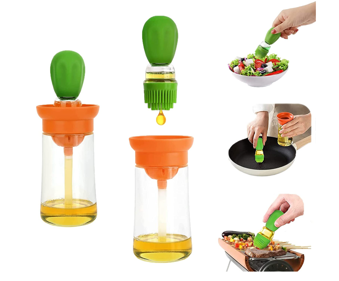 Glass Olive Oil Dispenser Bottle