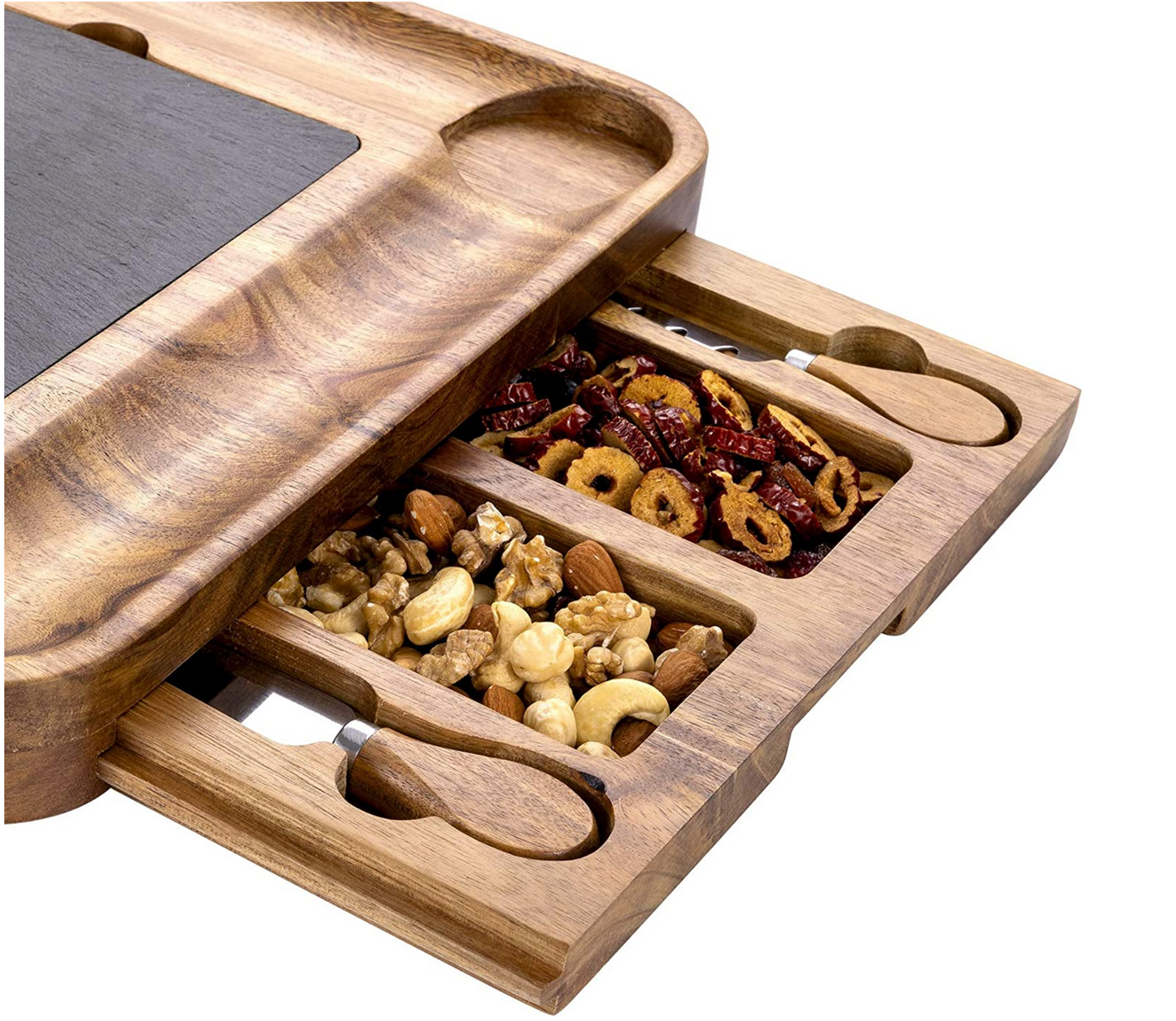 best charcuterie board Serving Platter Tray and Knife Set