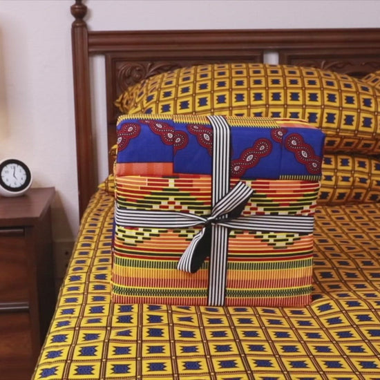AFRICAN WAX PRINT ANKARA BED SHEETS 