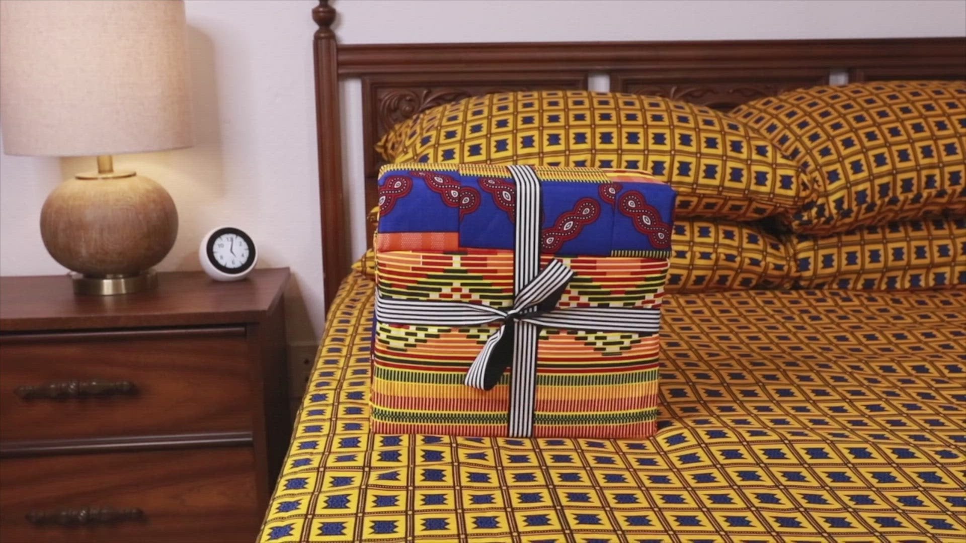 AFRICAN WAX PRINT ANKARA BED SHEETS 