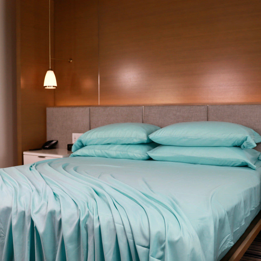 Turquoise Bamboo Bed Sheets Hotel Bed Sheets Elizabeth Samuel