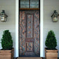 Hand-Carved Wooden Barn Door (Single Door)