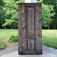 Hand-Carved Wooden Barn Door (Single Door)