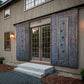 Hand-Carved Wooden Barn Door (Single Door)