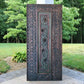 Hand-Carved Wooden Barn Door (Single Door)