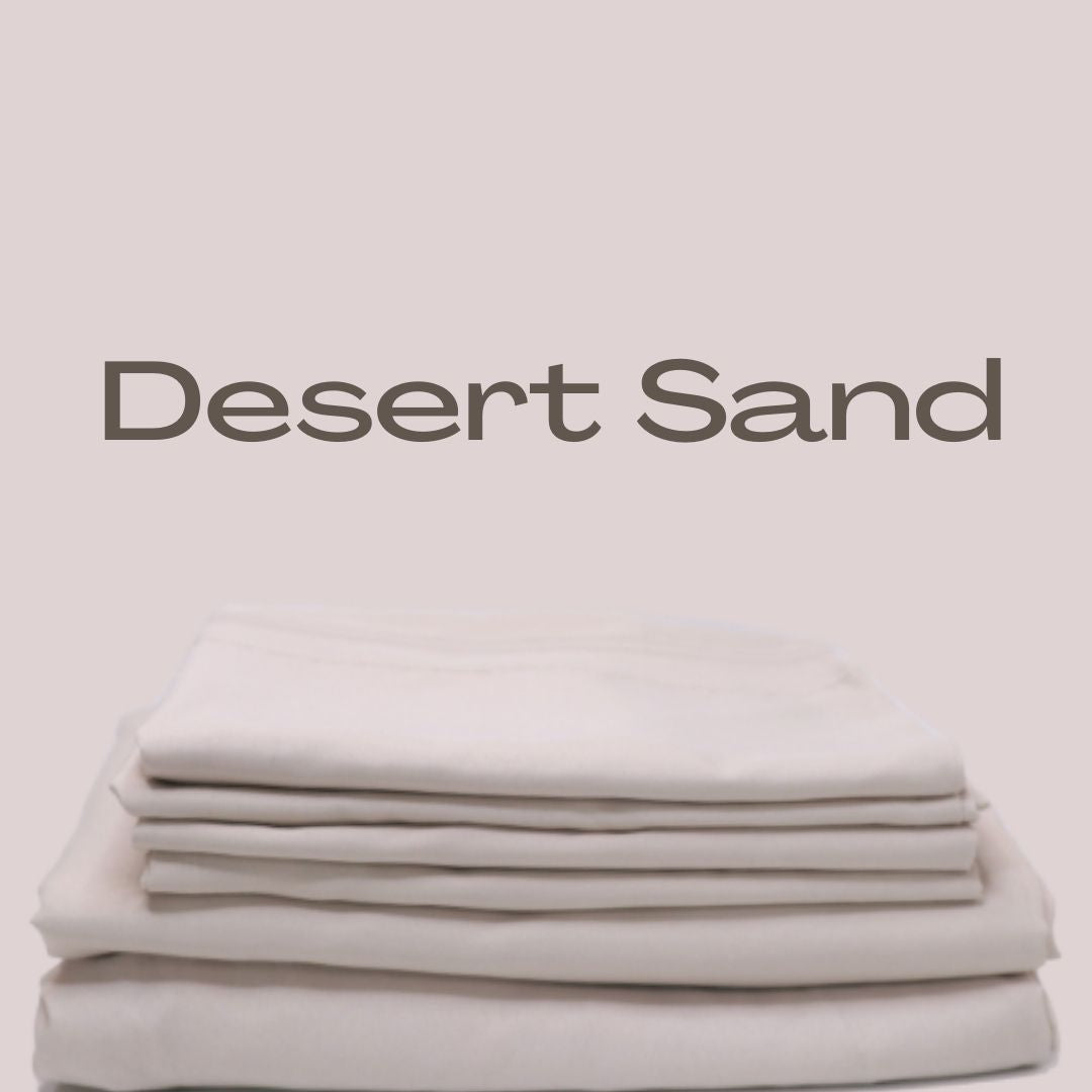 Beige Bamboo 6 Piece Bed Sheet Set Elizabeth Samuel 
