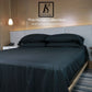 Black Bamboo 6 Piece Bed Sheet Set Hotel Bed Sheets Elizabeth Samuel