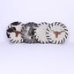 Texas Themed  Cowhide Coasters Plain and Assorted Tones ( Four Piece Set)