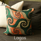 18"x18" African Ankara Print Pillow Covers