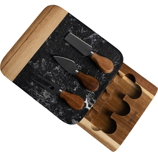 Small Charcuterie Board and Knife Set 