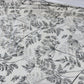 Black and White Floral Cotton Quilt