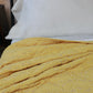 Queen Size 3 Piece Mustard color 100% Cotton Quilt & Sham Set