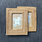 Natural Hand Woven 4x6 Picture Frame