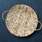 Handwoven Raffia Fiber Catch-all Basket