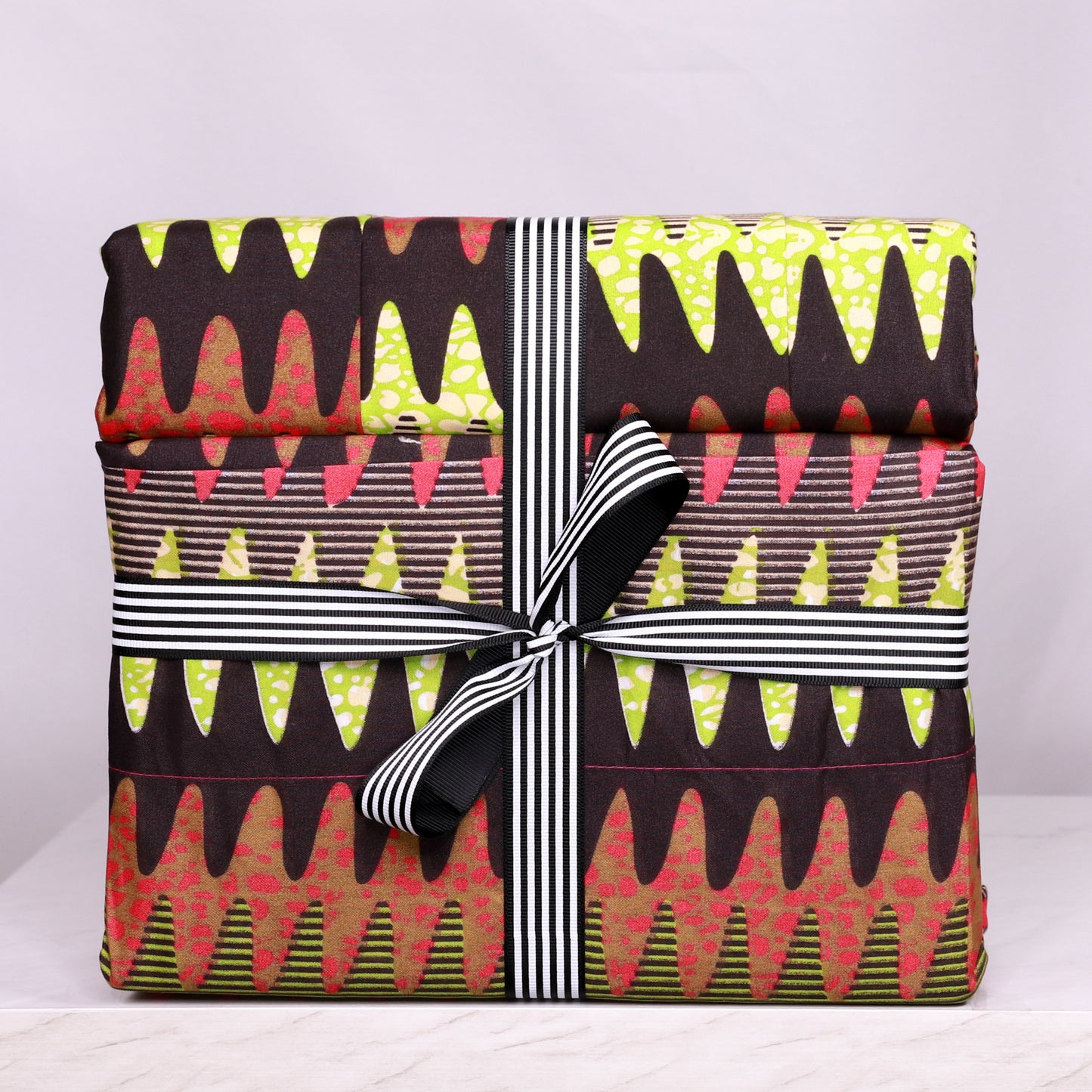 6 piece African Wax Print (Ankara) Bed Sheet Sets