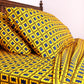 6 piece African Wax Print (Ankara) Bed Sheet Sets