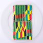 Casablanca | Ankara Wax African Print Cotton and Bamboo Napkins (6 Pieces) Made to order