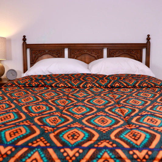 Egypt | Luxury African Print Ankara Goose Down Alternative 100% Cotton Comforter