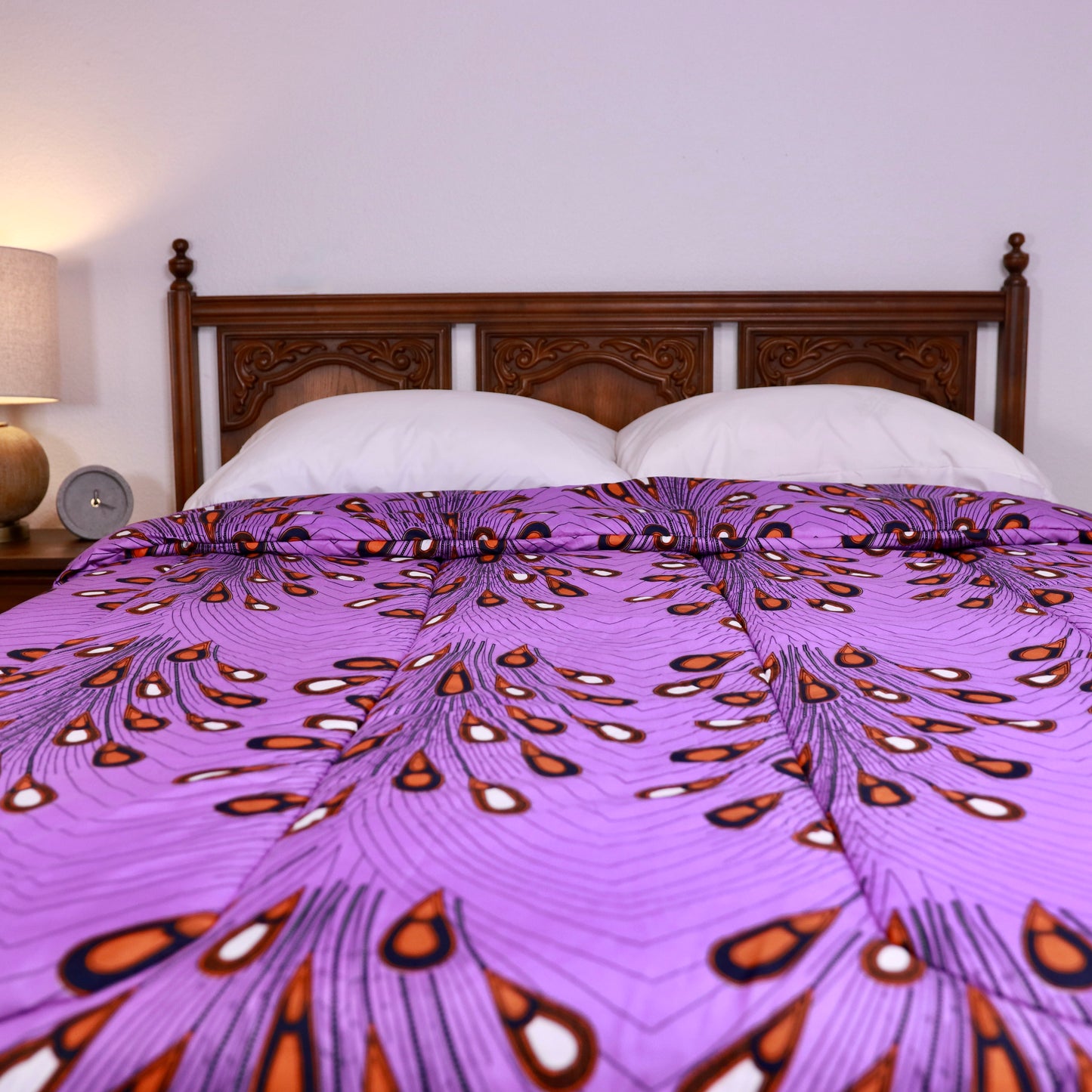Nakuru | Luxury African Print Ankara Goose Down Alternative 100% Cotton Comforter