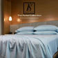 Light Blue Bamboo Bed Sheet Set Hotel Bed Sheets Elizabeth Samuel