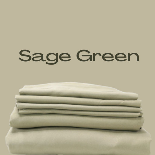 Sage Green | Hotel Collection 6 Piece Bed Sheet Set