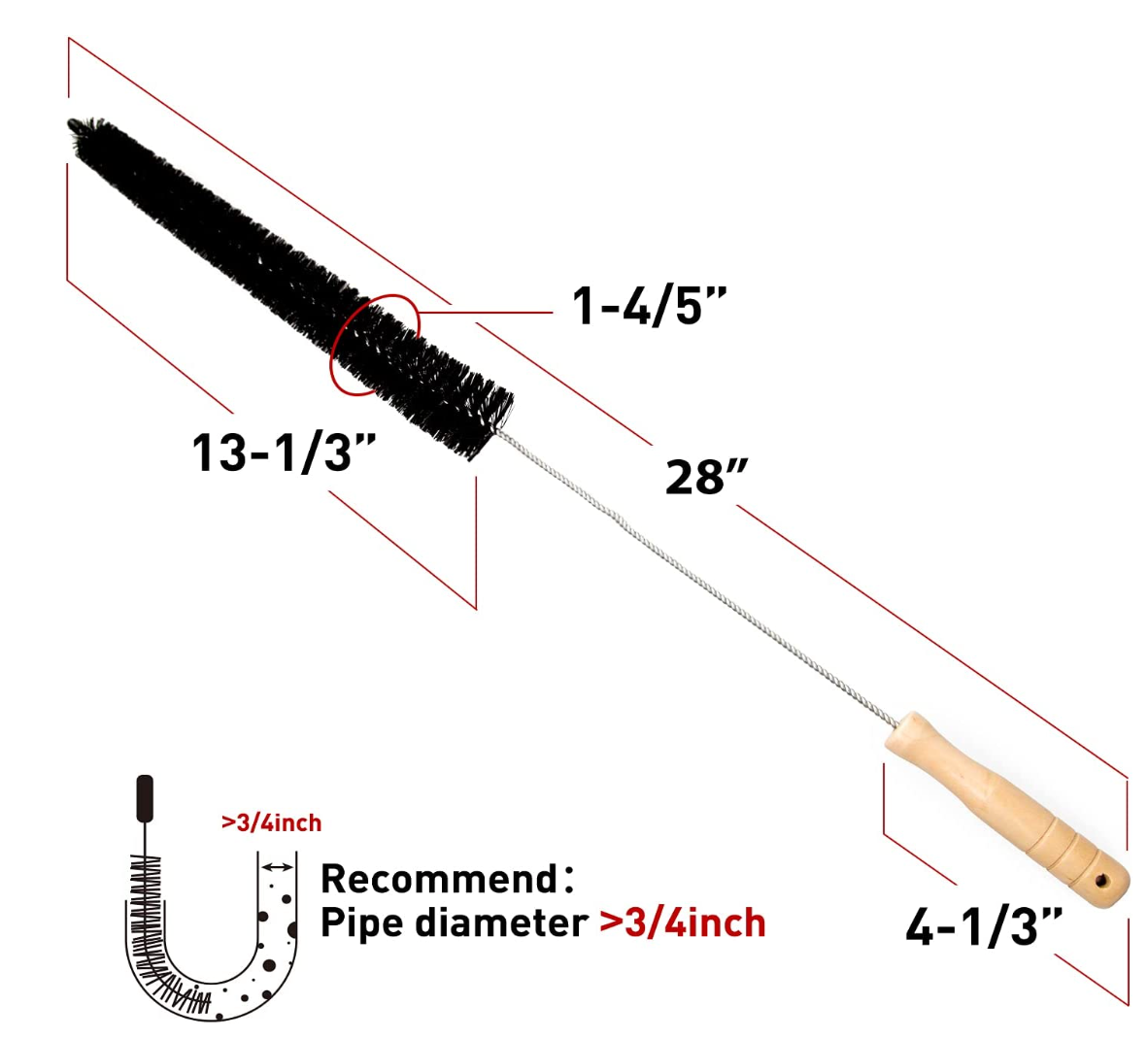  Dryer vent cleaning kit 