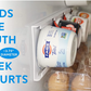 Refrigerator Space Saving Yogurt Organizer