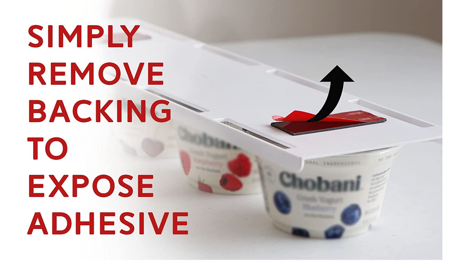 Refrigerator Space Saving Yogurt Organizer