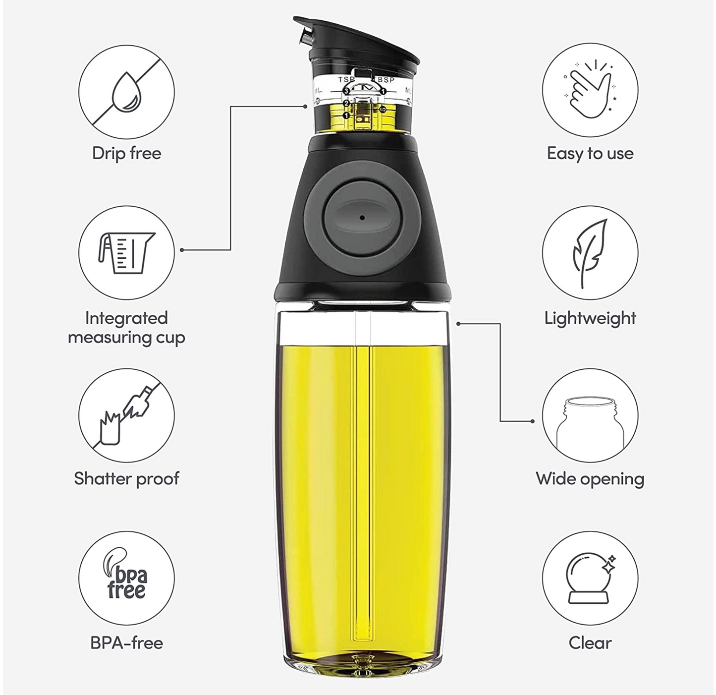 Olive Oil Dispenser Bottle 