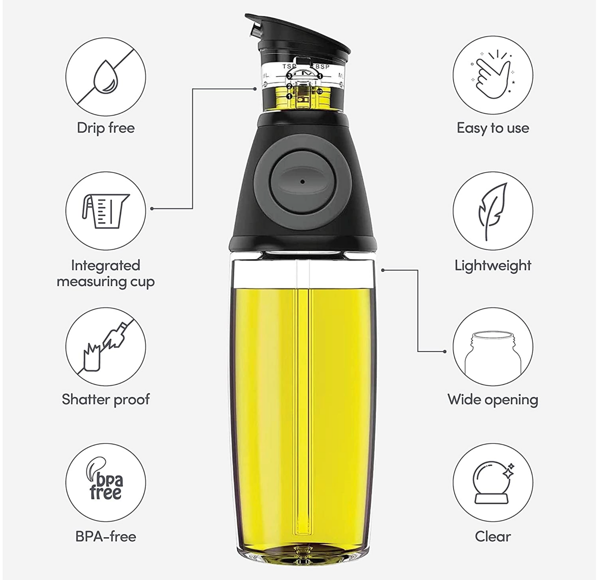 Olive Oil Dispenser Bottle 