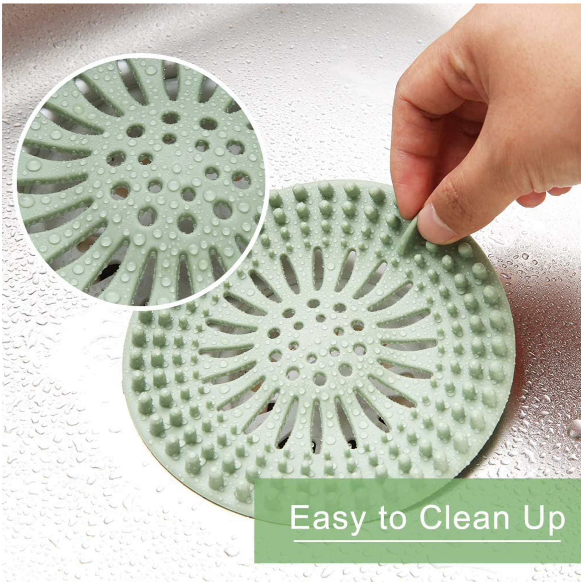 Silicone Shower Drain Covers 