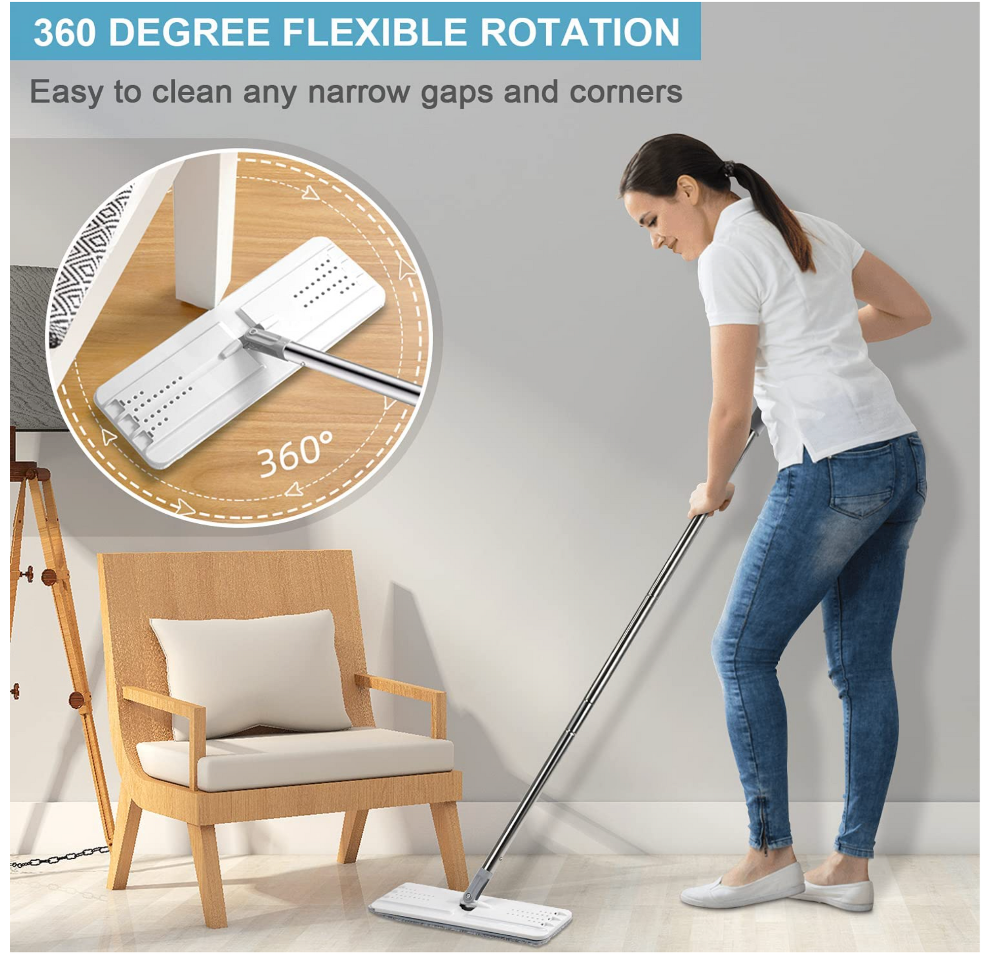 CLEARANCE! Cleaning Brush 360 Degree Flexible Corner Cleaning