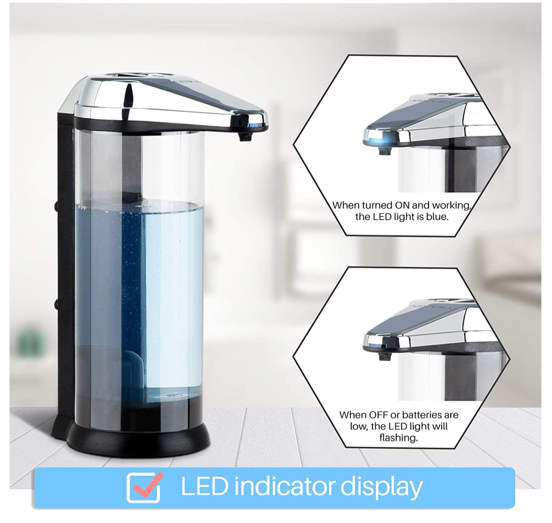 Touchless Automatic Soap Dispenser