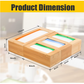 Ziplock Bag Storage Organizer