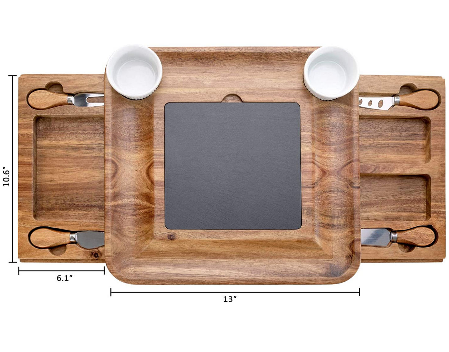 best charcuterie board Serving Platter Tray and Knife Set