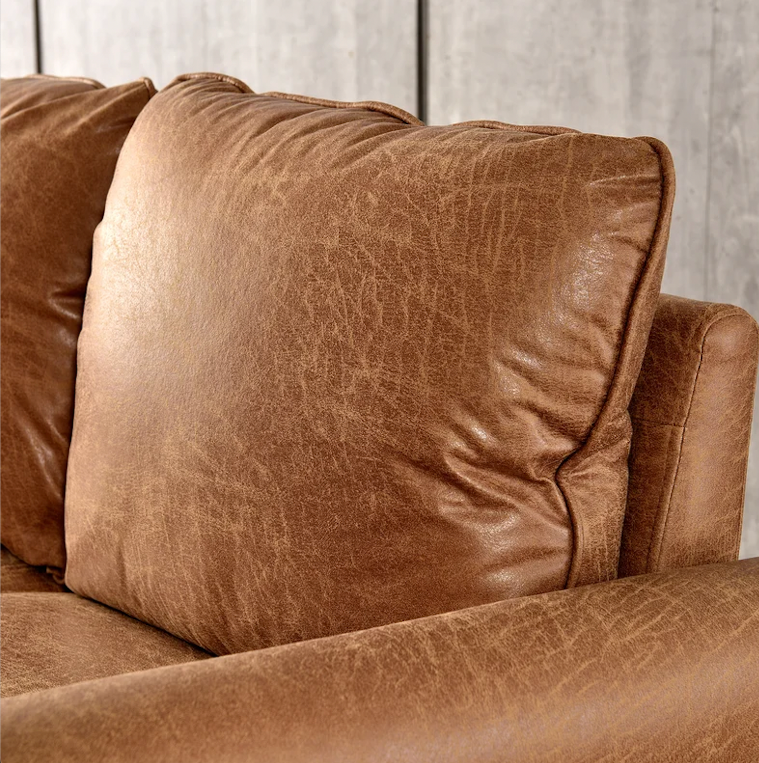 Raleigh 73.6'' Vegan Leather Sofa