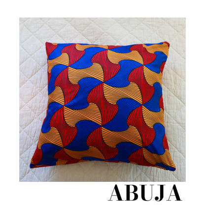 18"x18" African Print Pillows