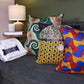 18"x18" African Print Pillows